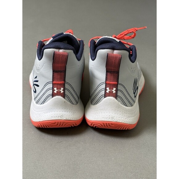 Under Armour Curry GS 3Z6 Gray Basketball Shoes Men\'s Size 8.5
